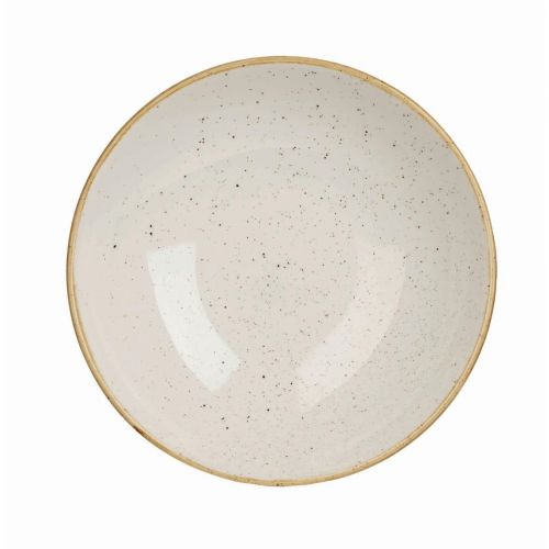 Churchill Stonecast Round Coupe Bowl Barley White 200mm (Pack of 12)