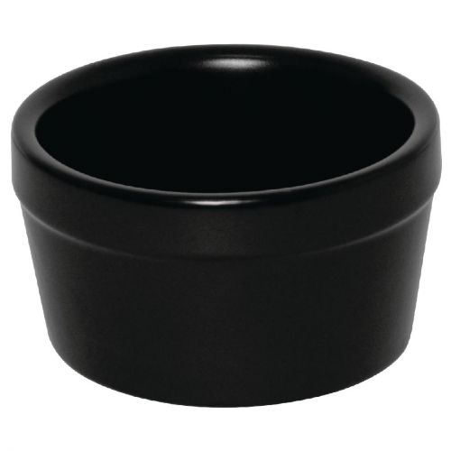 Olympia Mediterranean Ramekins Black 95mm (6 Pack)
