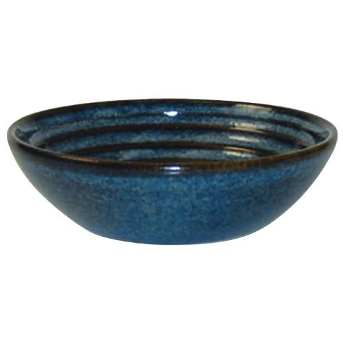 Churchill Bit on the Side Blue Ripple Dip Dishes 113mm (12 Pack)