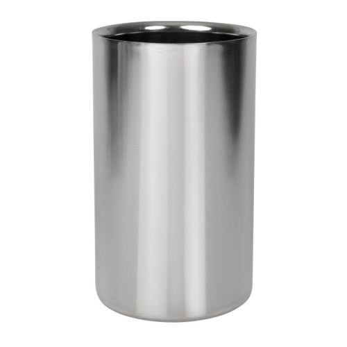 Olympia Polished Stainless Steel Wine And Champagne Cooler