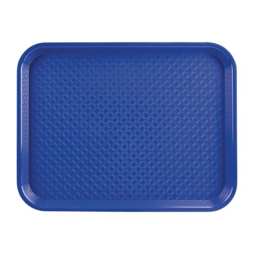 Olympia Kristallon Polypropylene Fast Food Tray Blue: Blauw | 345(B) x 265(D)mm