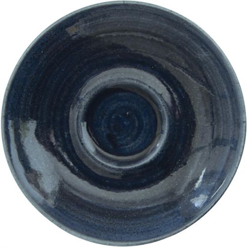 Churchill Monochrome Espresso Saucer Mist Blue 114mm (12 Pack)