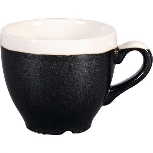 Churchill Monochrome Espresso Cup Onyx Black 89ml (12 Pack)