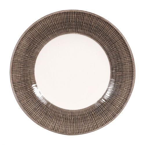 Churchill Bamboo Wide Rim Bowls Dusk 280mm (12 Pack)
