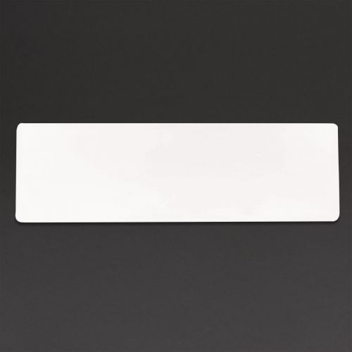 Churchill Alchemy Buffet Melamine Trays White GN 2/4 (4 Pack)