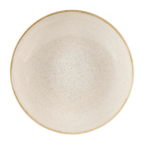 Churchill Stonecast Coupe Bowls Nutmeg Cream 310mm (Pack of 6)