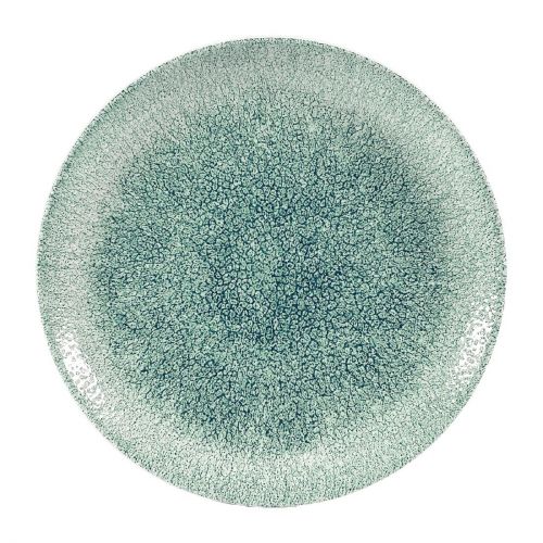 Churchill Studio Prints Raku Coupe Plates Jade Green 217mm (12 Pack)