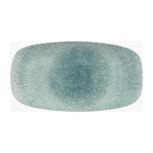 Churchill Studio Prints Raku Rectangular Plates Jade Green 189 x 355mm (Pack of 6)