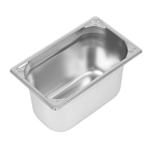 Vogue Heavy Duty Stainless Steel 1/4 Gastronorm Tray