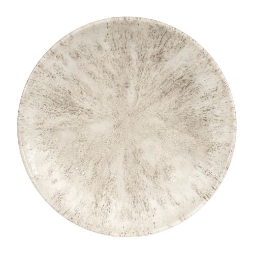 Churchill Studio Prints Stone Coupe Plates Agate Grey 165mm (12 Pack)