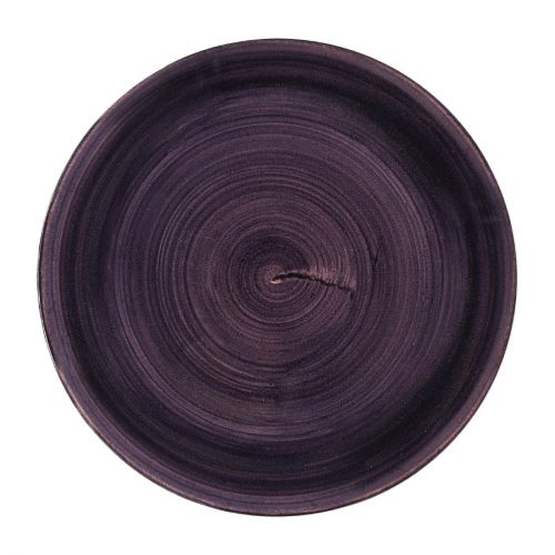 Churchill Stonecast Patina Deep Purple Coupe Plate 260mm (12 Pack)