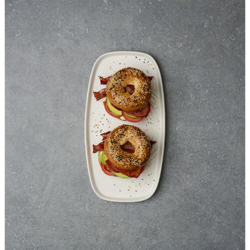 Churchill Chefs' Plates White Walled Oblong Plate 300mm (Pack of 6)