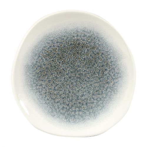 Churchill Studio Prints Raku Round Trace Plates Topaz Blue 186mm (12 Pack)