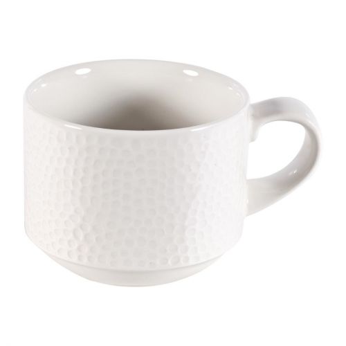 Churchill Isla Stacking Cup White 220ml 8oz (12 Pack)