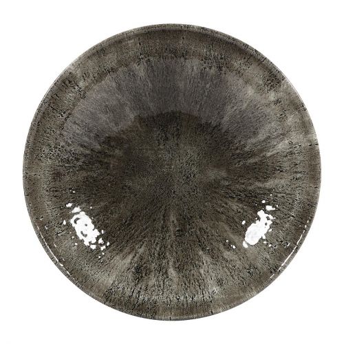 Churchill Stone Quartz Black Evolve Coupe Bowls 182mm (12 Pack)