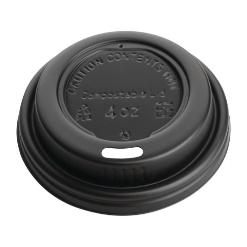 Fiesta Compostable Espresso Cup Lids 113ml / 4oz: Pack of 50
