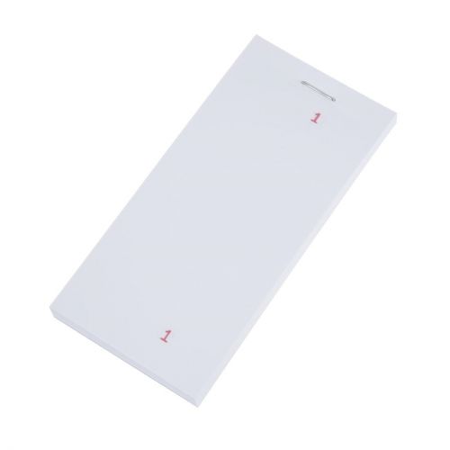 Restaurant and Kitchen Check Pad Single Leaf (50 Pack)