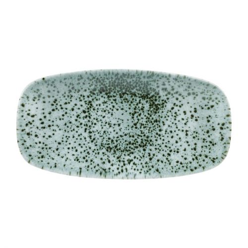 Churchill Mineral Oblong Chef Plates Green 153x 298mm (12 Pack)