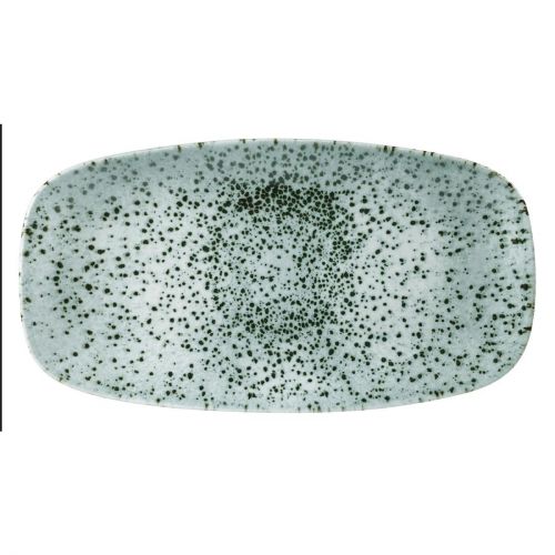 Churchill Mineral Oblong Chef Plates Green 189x 355mm (6 Pack)
