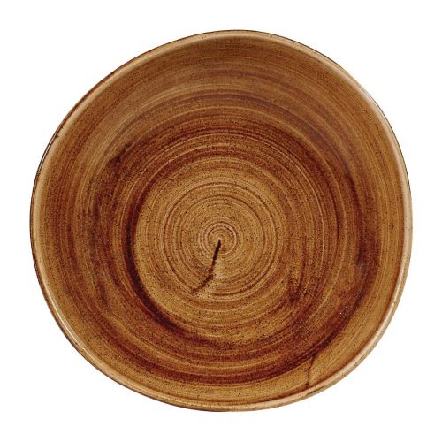 Churchill Stonecast Patina Organic Round Bowls Vintage Copper 38oz 253mm (Pack of 12)