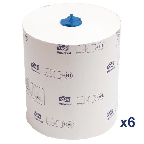 Tork Matic Extra-Long Hand Towel Rolls 1-Ply 280m (6 pack)