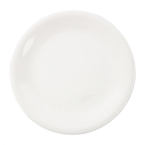 Royal Bone Ascot Embossed Coupe Plates 265mm (6 Pack)