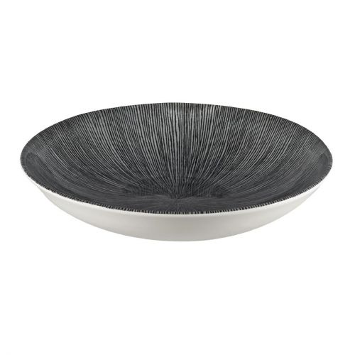 Churchill Studio Prints Agano Coupe Bowls Black 248mm (12 Pack)