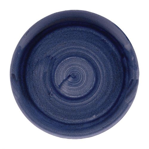 Churchill Stonecast Patina Coupe Plates Cobalt 288mm (12 Pack)