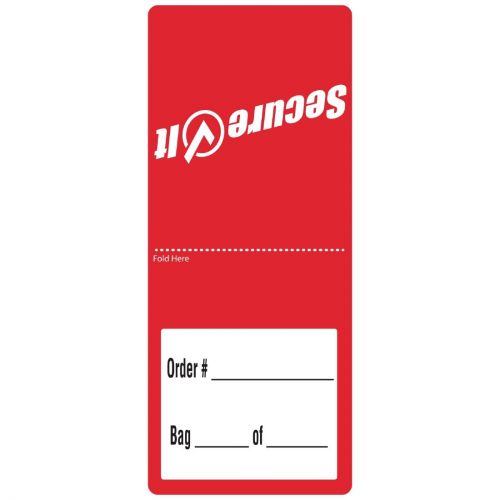 SecureIt Tamper-Resistant Removable Food Packaging Labels Large (2 x 250 Pack)