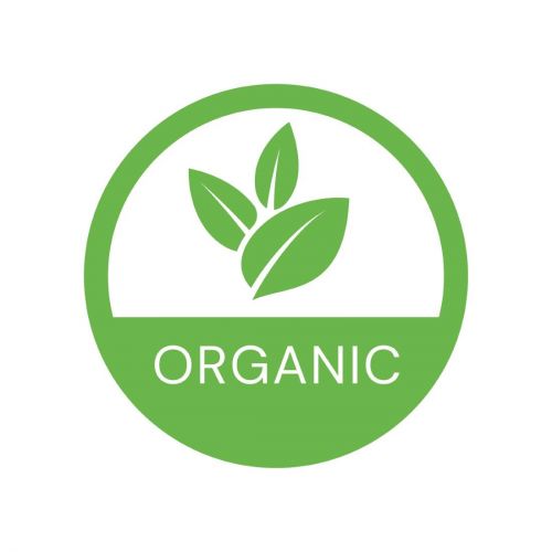 Vogue Removable Organic Food Packaging Labels (1000 pack)