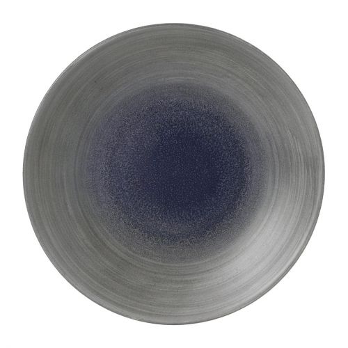 Churchill Stonecast Aqueous Grey Evolve Coupe Plates 10.25