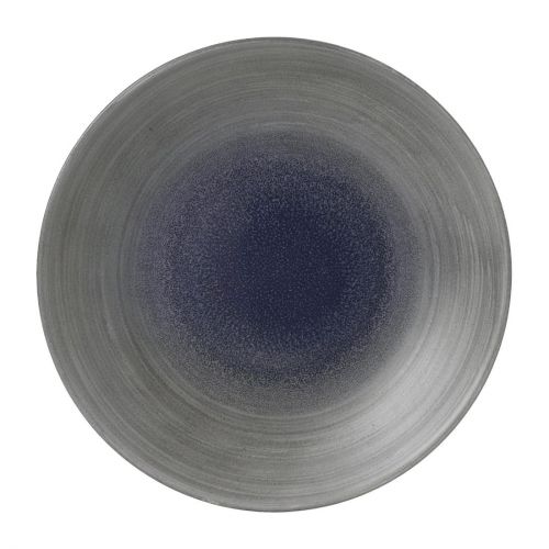 Churchill Stonecast Aqueous Grey Evolve Coupe Plates 11.25