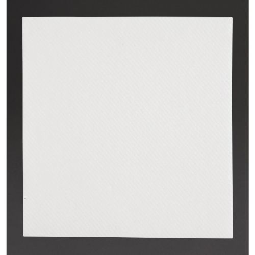Fiesta Recyclable Premium Tablin Cocktail Napkin White 24x24cm Airlaid 1/4 Fold (2400 Pack)