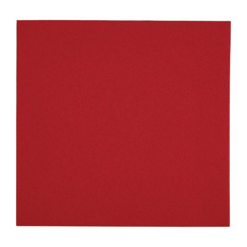 Fiesta Recyclable Premium Tablin Dinner Napkin Bordeaux 40x40cm Airlaid 1/4 Fold (500 Pack)