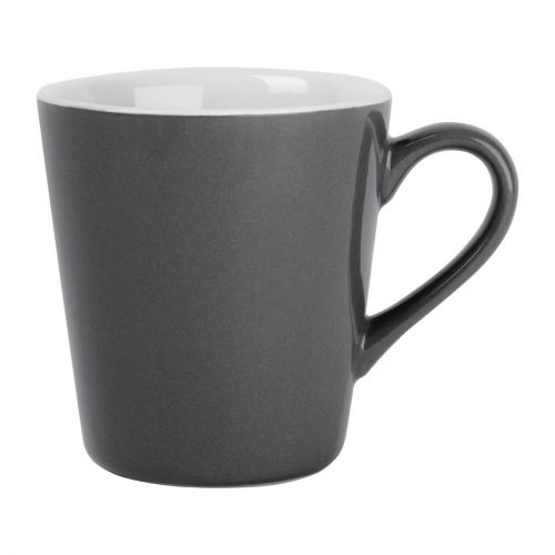 Olympia Cafe Flat White Charcoal - 170ml 5.74fl oz (12 Pack)