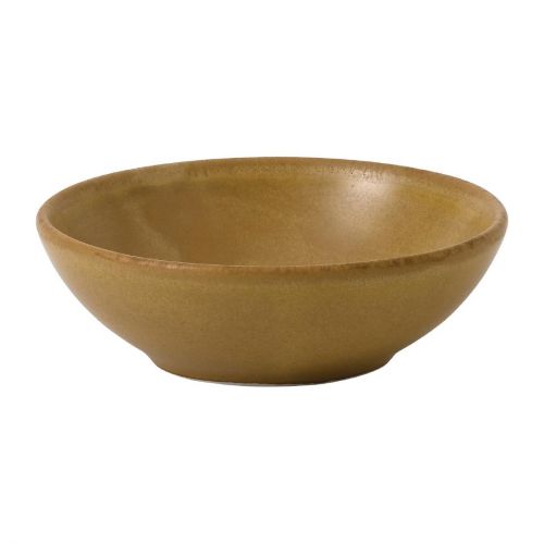 Churchill Super Vitrified Nourish Petra Sand Shallow Bowl 9oz (12 Pack)