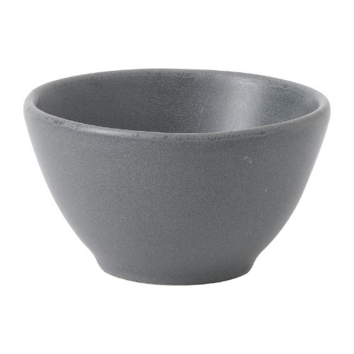 Churchill Super Vitrified Nourish Seattle Grey Dip Pots 85mm (12 pack)
