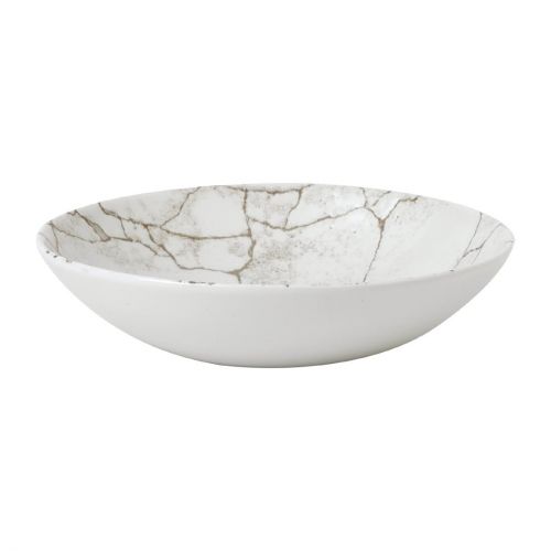 Studio Prints Kintsugi Agate Grey Coupe Bowls 182mm (Pack of 12)