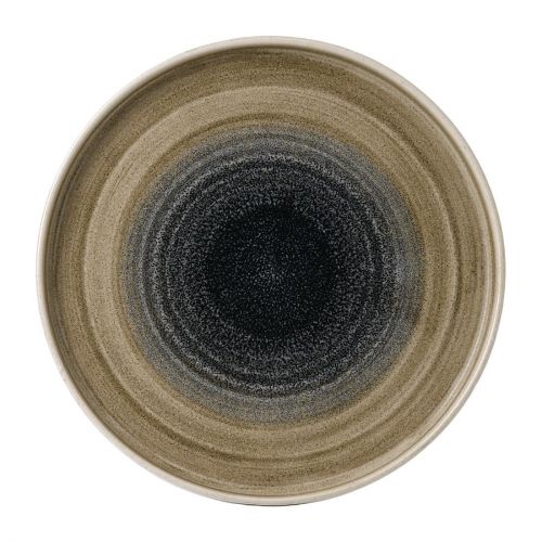 Stonecast Aqueous Bayou Walled Plates 8 1/4 
