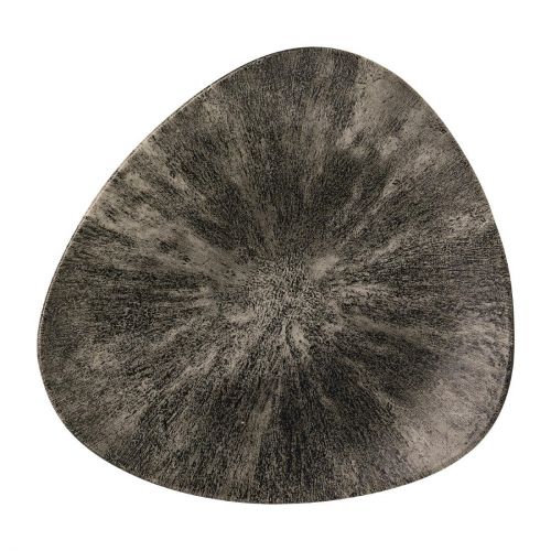 Churchill Stone Quartz Black Lotus Plates 228mm (12 Pack)