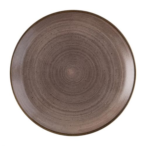 Churchill Stonecast Raw Evolve Coupe Plates Brown 286mm (Pack of 12)