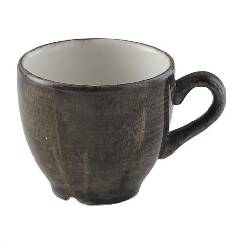Churchill Stonecast Patina Espresso Cup Iron Black 99ml (12 Pack)