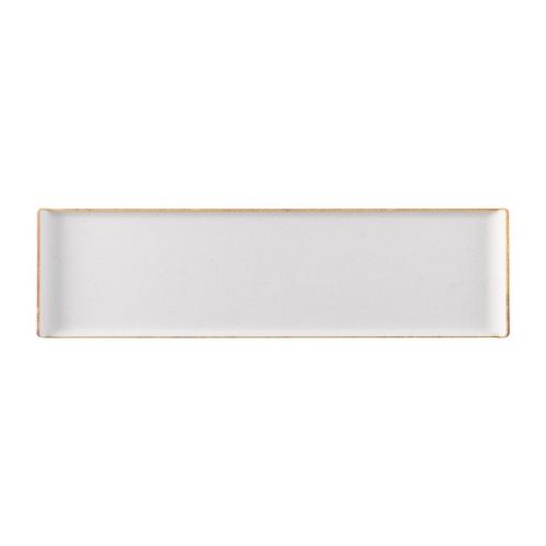 Churchill Melamine Stonecast Rectangular Buffet Tray 559x152mm (4 Pack)
