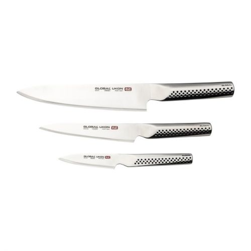 Global Knives Ukon Range 'Sakura' 3-Piece Knife Set