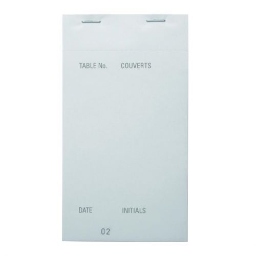 Carbonless Waiter Pad Duplicate Large (50 pack)