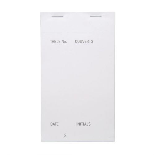 Carbonless Waiter Pad Triplicate (50 pack)