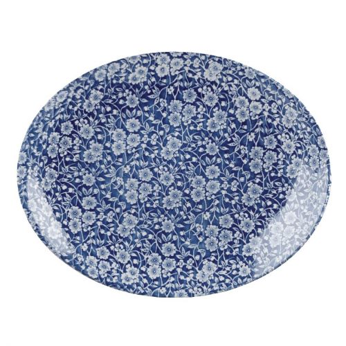 Churchill Vintage Prints Oval Plates Prague Victorian Calico Print 317mm (Pack of 6)