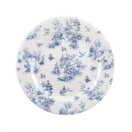 Churchill Vintage Prints Plates Prague Toile Print 276mm (6 Pack)