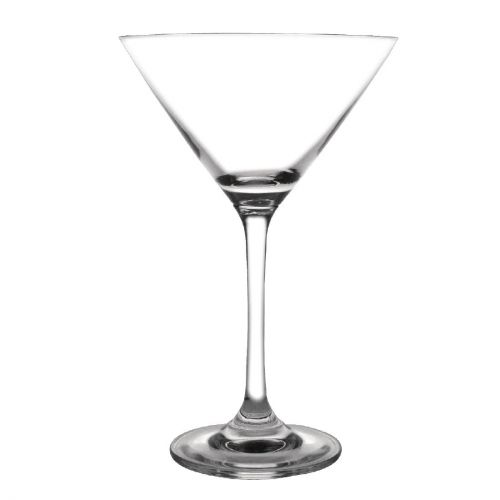 Olympia Bar Collection Crystal Martini Glasses 275ml (6 pack)
