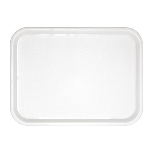Olympia Kristallon Polypropylene Fast Food Tray White: Wit | 345(B) x 265(D)mm
